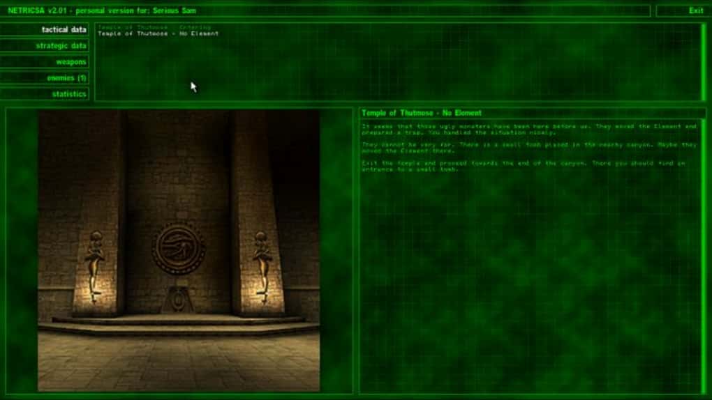 Serious Sam: The First Encounter GOG Anahtarı