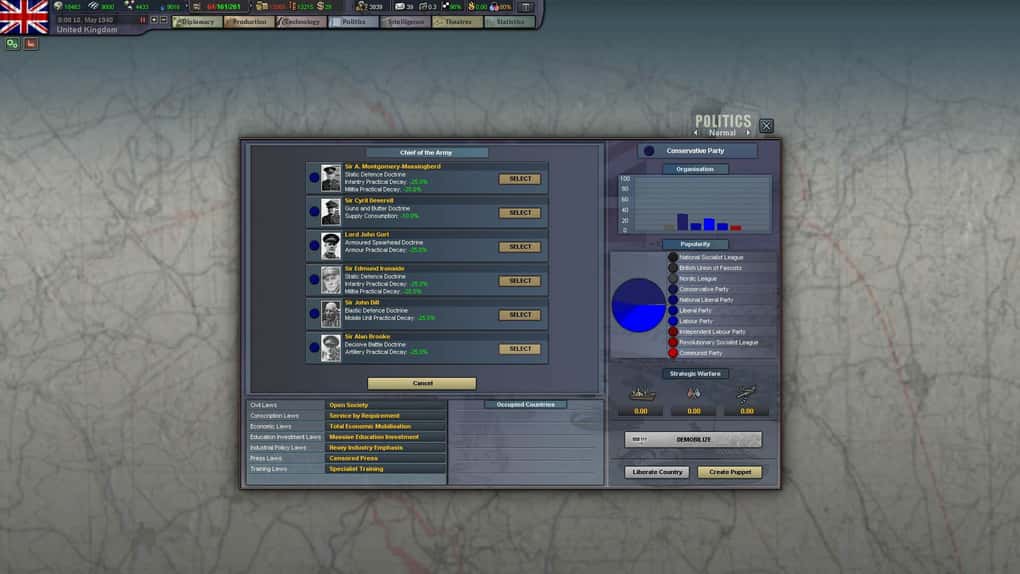 Hearts of Iron III: DLC Collection GOG Anahtarı