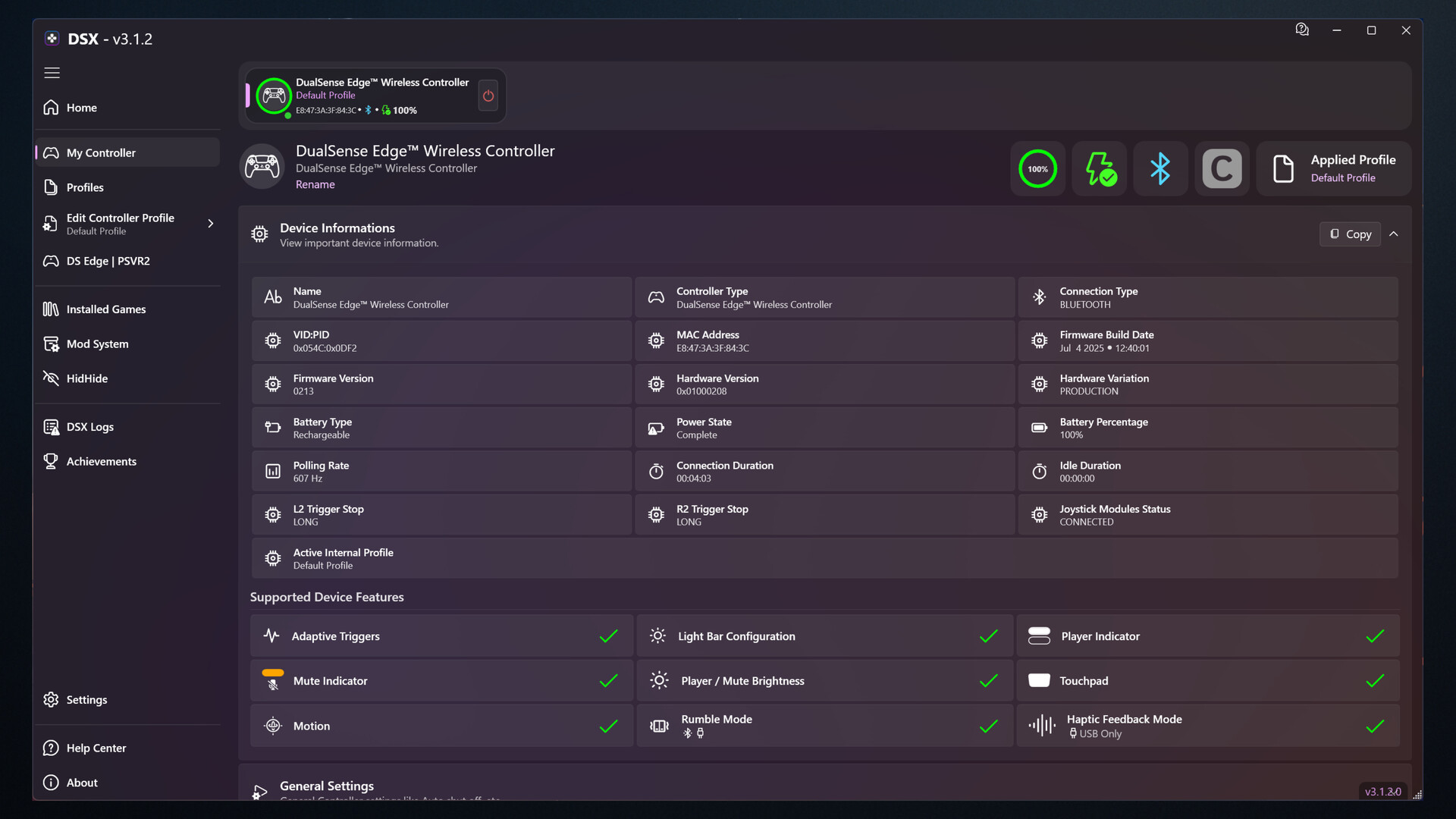 DSX Steam Anahtarı