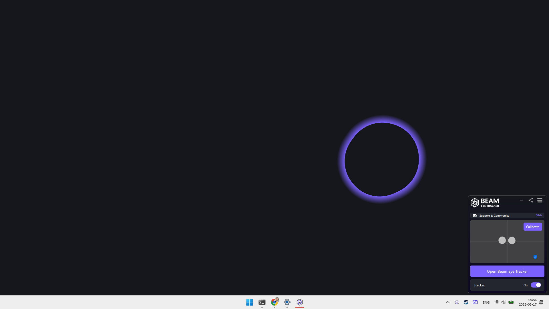Beam Eye Tracker Steam Anahtarı