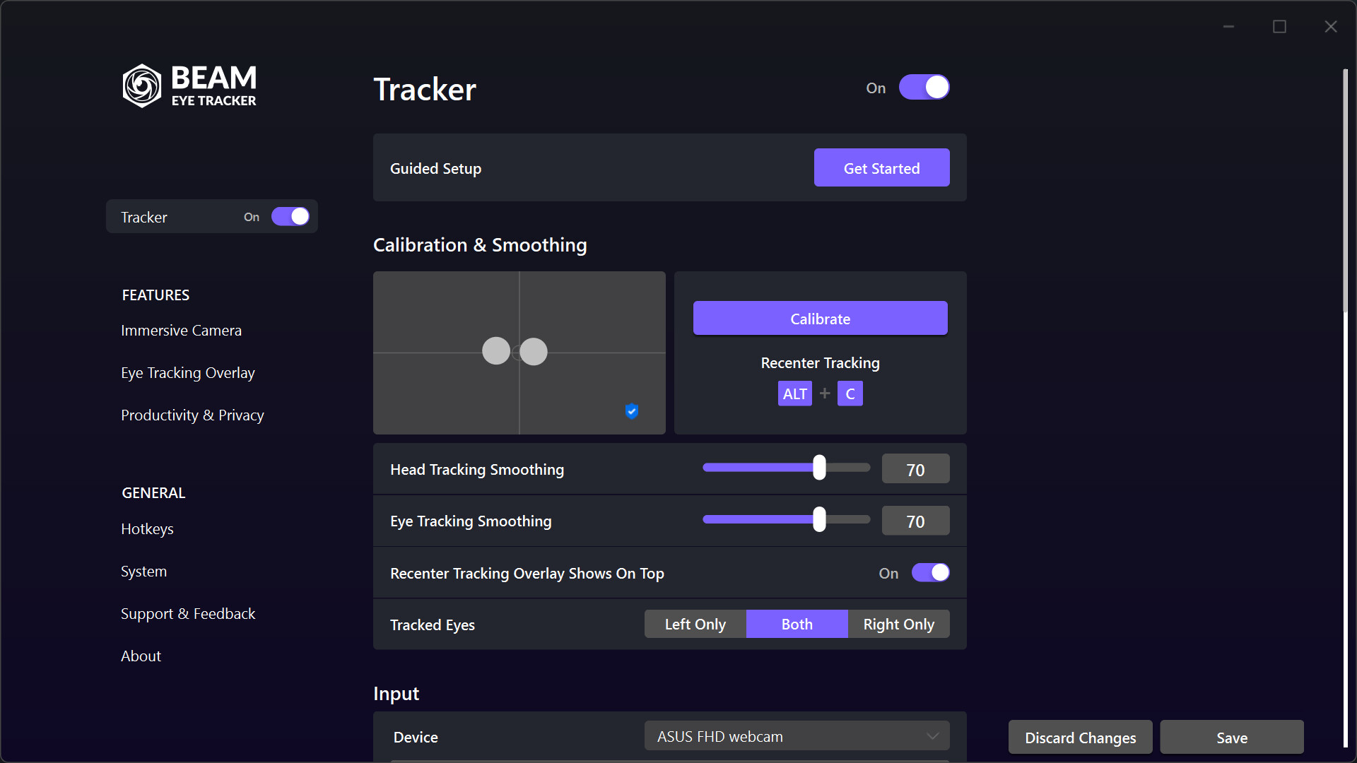 Beam Eye Tracker Steam Anahtarı
