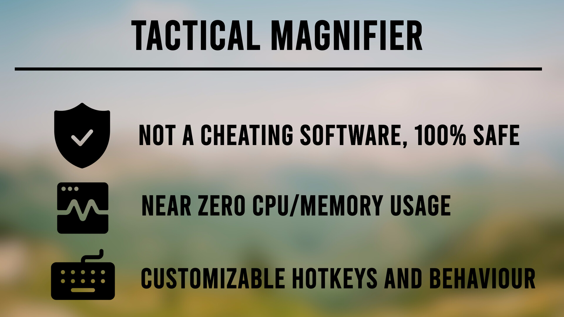 Tactical Magnifier - Zoom Your Display Steam Anahtarı