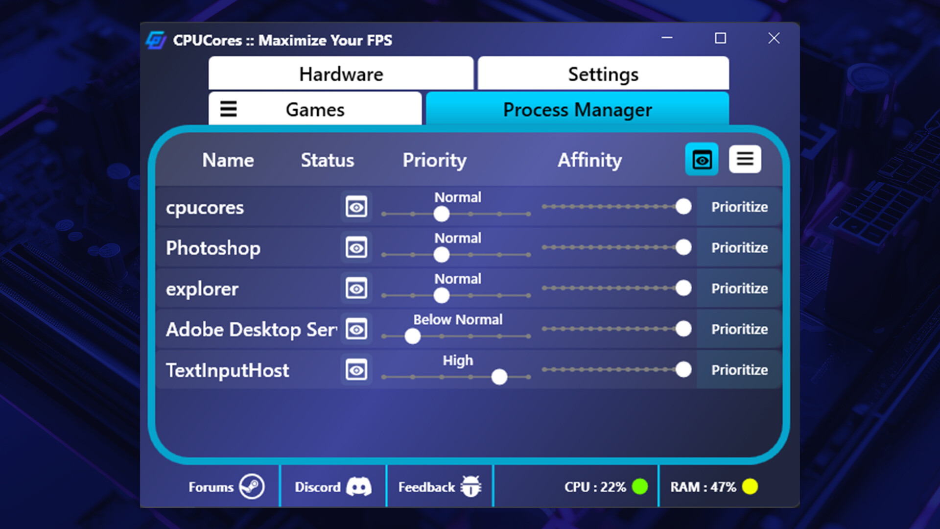 CPUCores :: Maximize Your FPS Steam Anahtarı