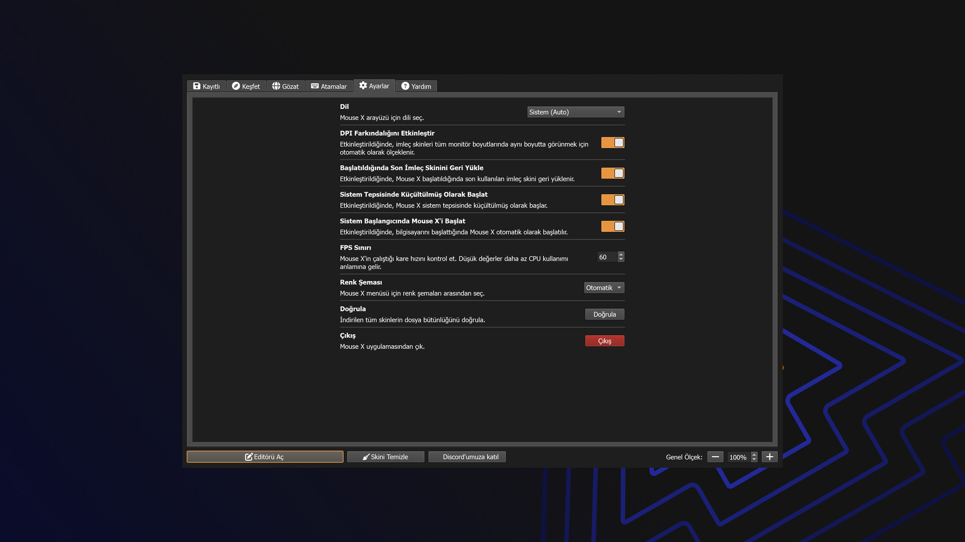 Mouse X Steam Anahtarı