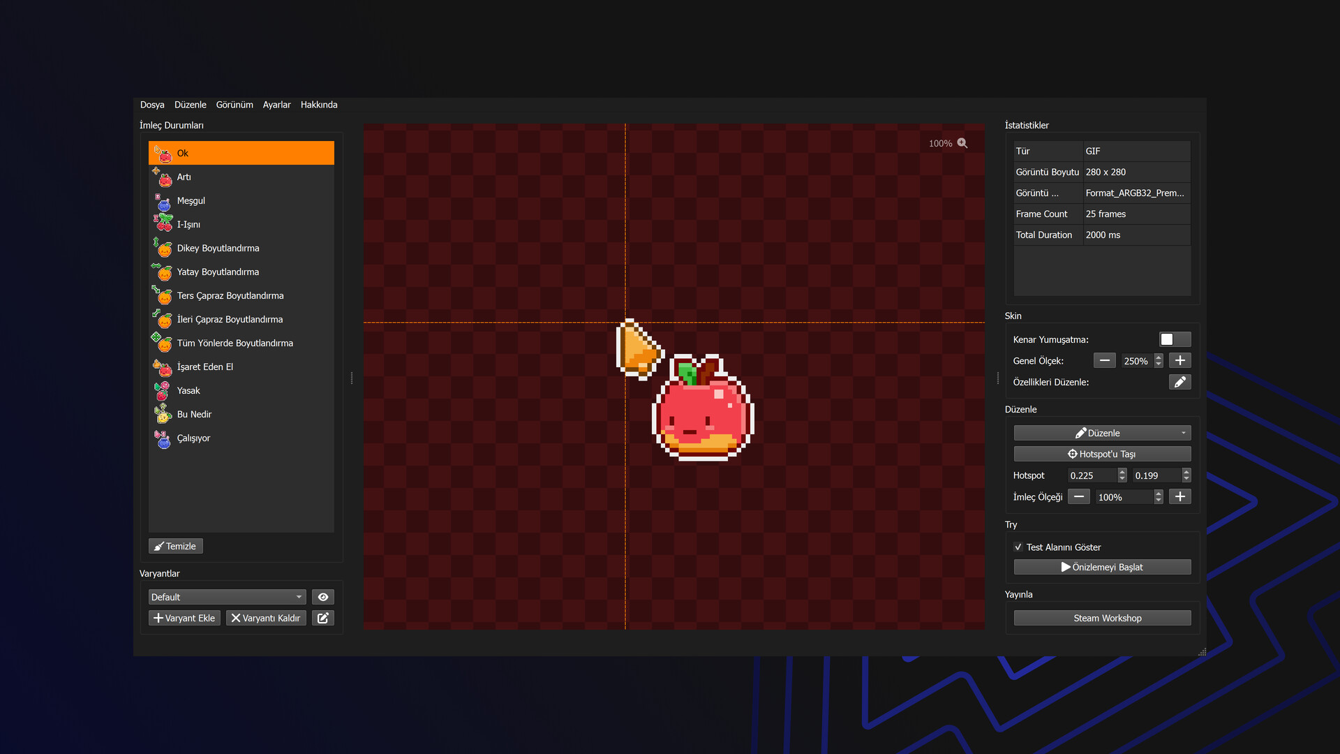 Mouse X Steam Anahtarı