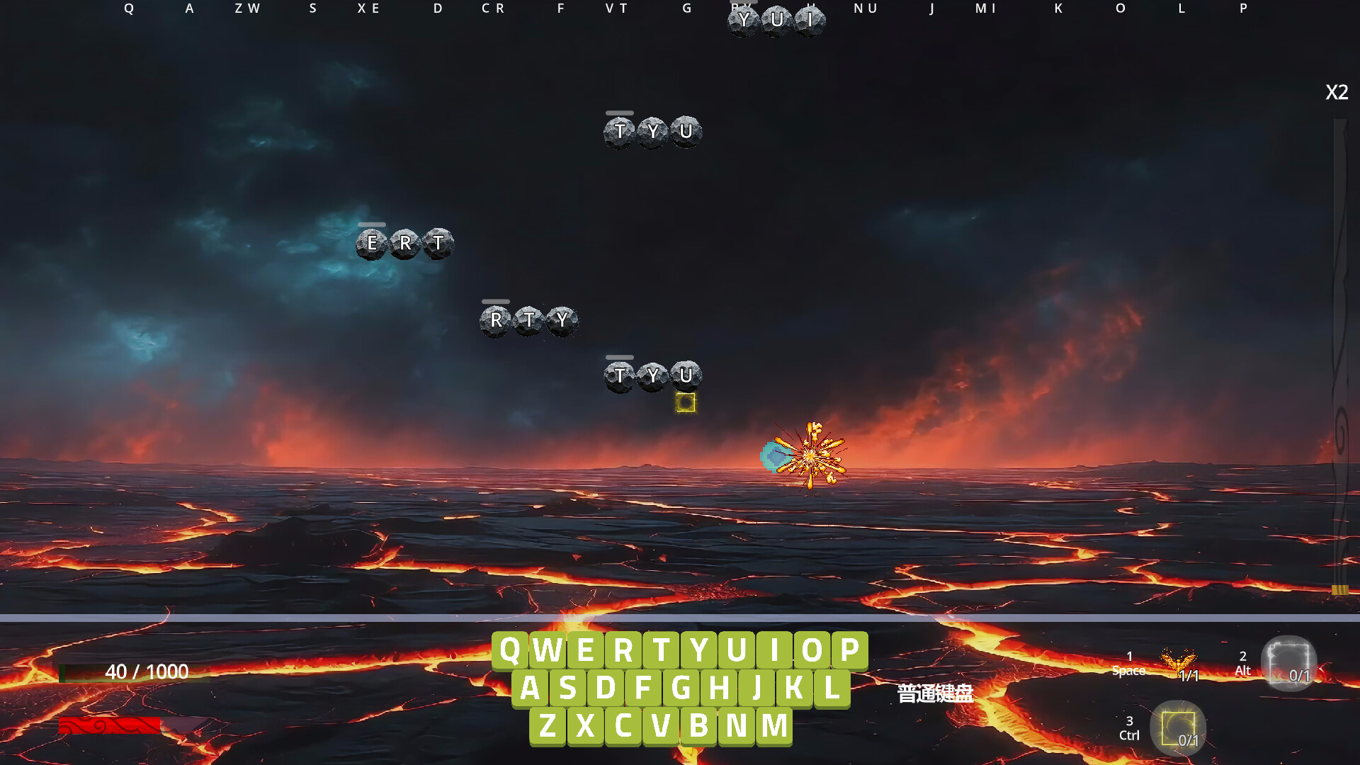 Keyboard Warrior: Type to Destroy Steam Anahtarı