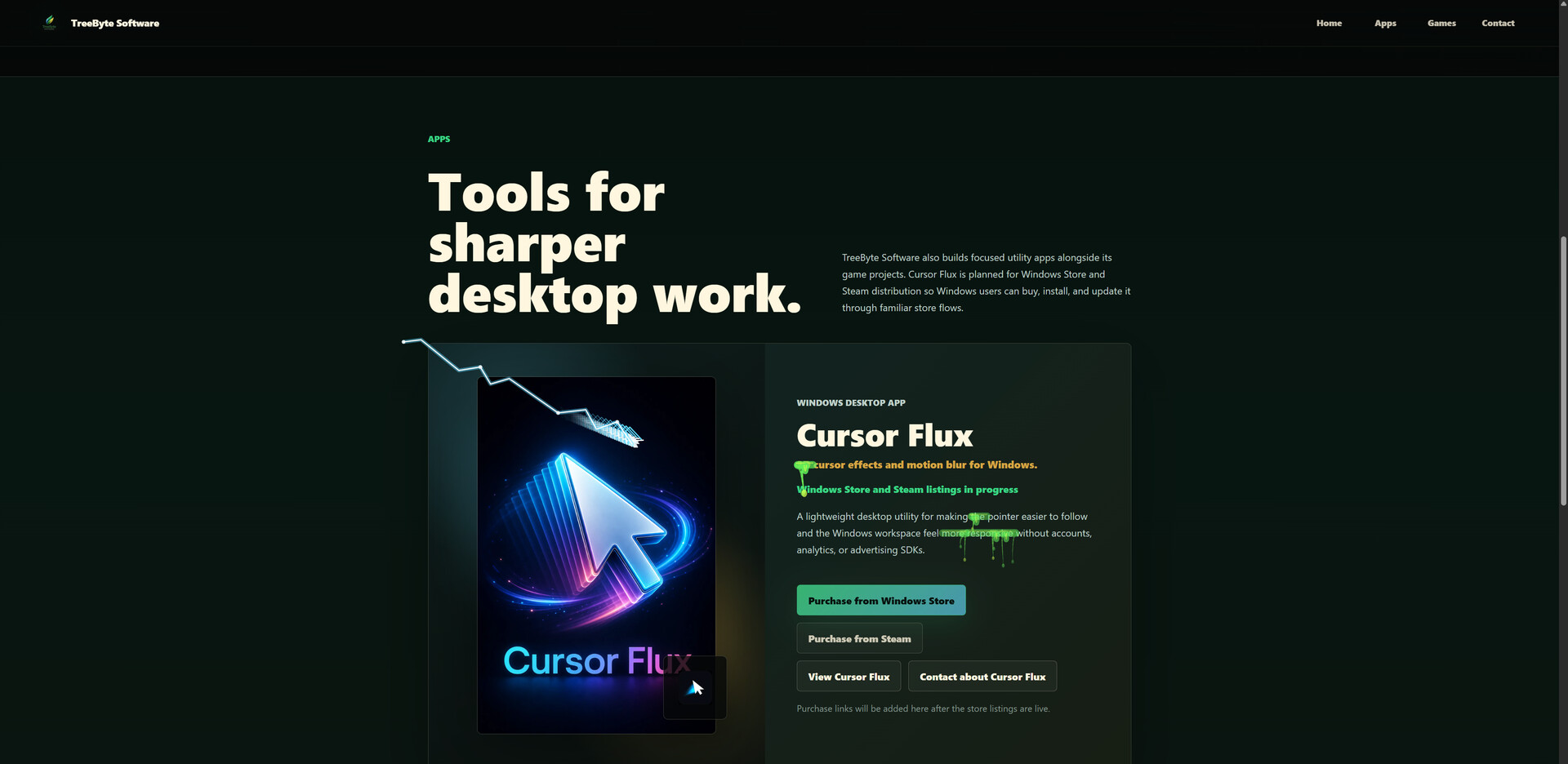 Cursor Flux Steam Anahtarı